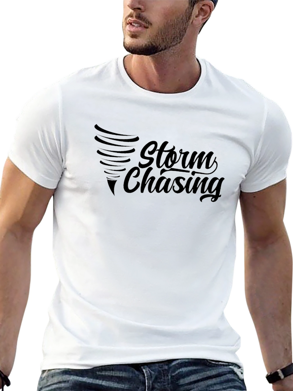 Storm Chasing Tornado Graphic Tee