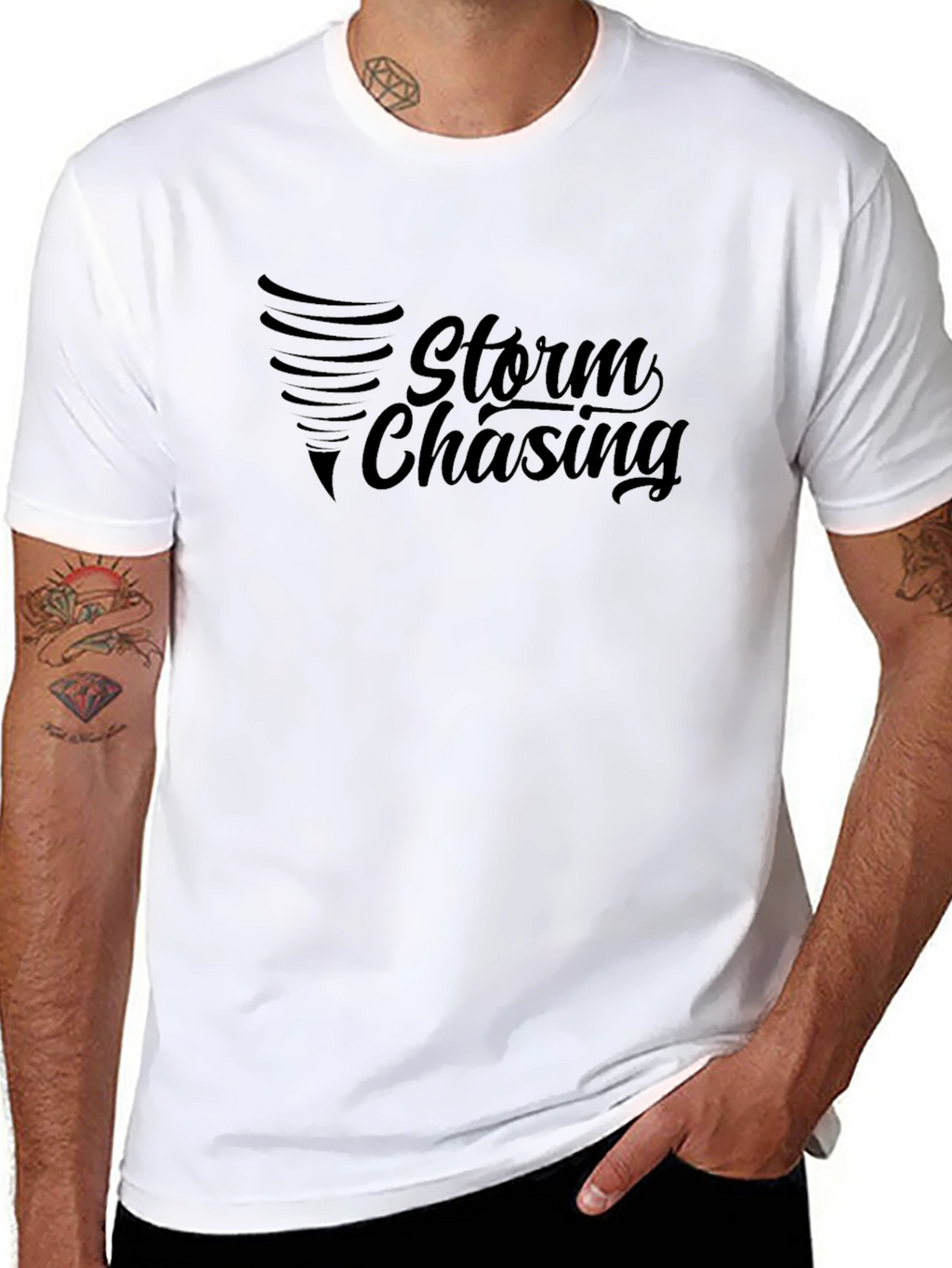 Storm Chasing Tornado Graphic Tee