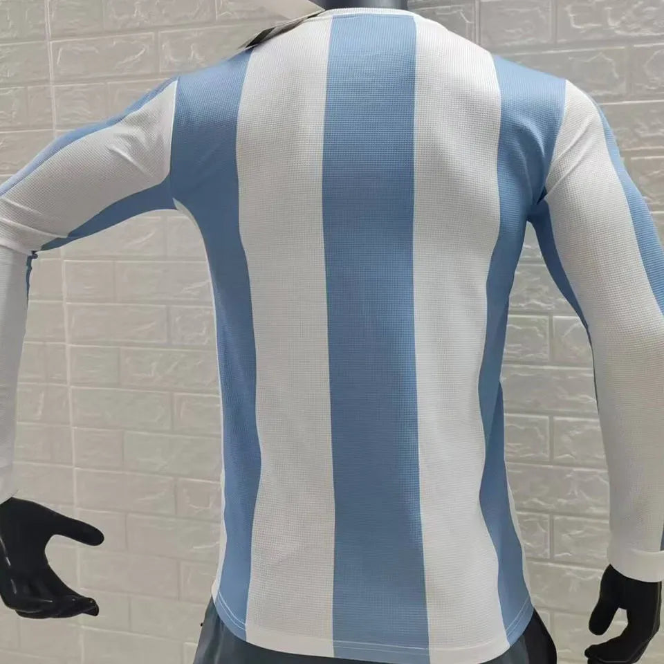 2024/25 Argentina 50th Anniversary Edition Player Version Long Seelve Jersey Back