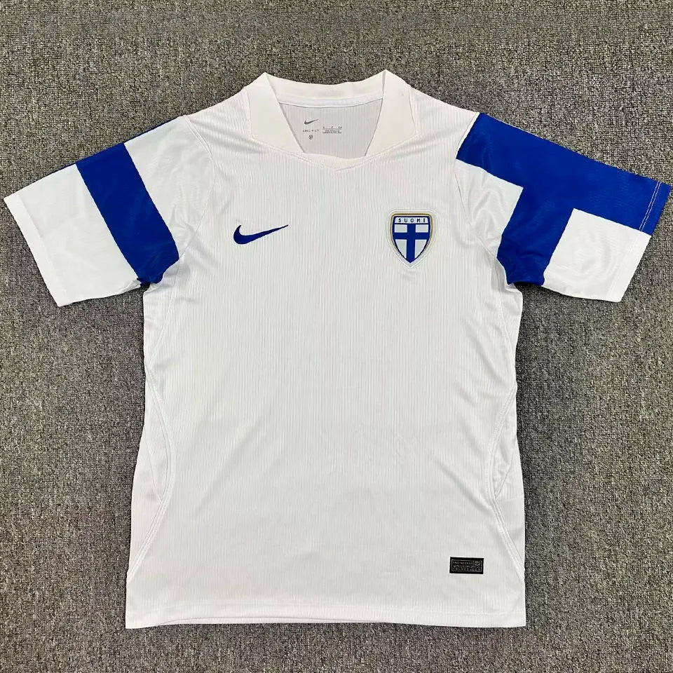 1988 Sweden Home Retro Soccer Jersey Detail 2