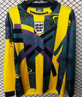 1995 England Goalkeeper Retro Long Sleeve Jersey Front