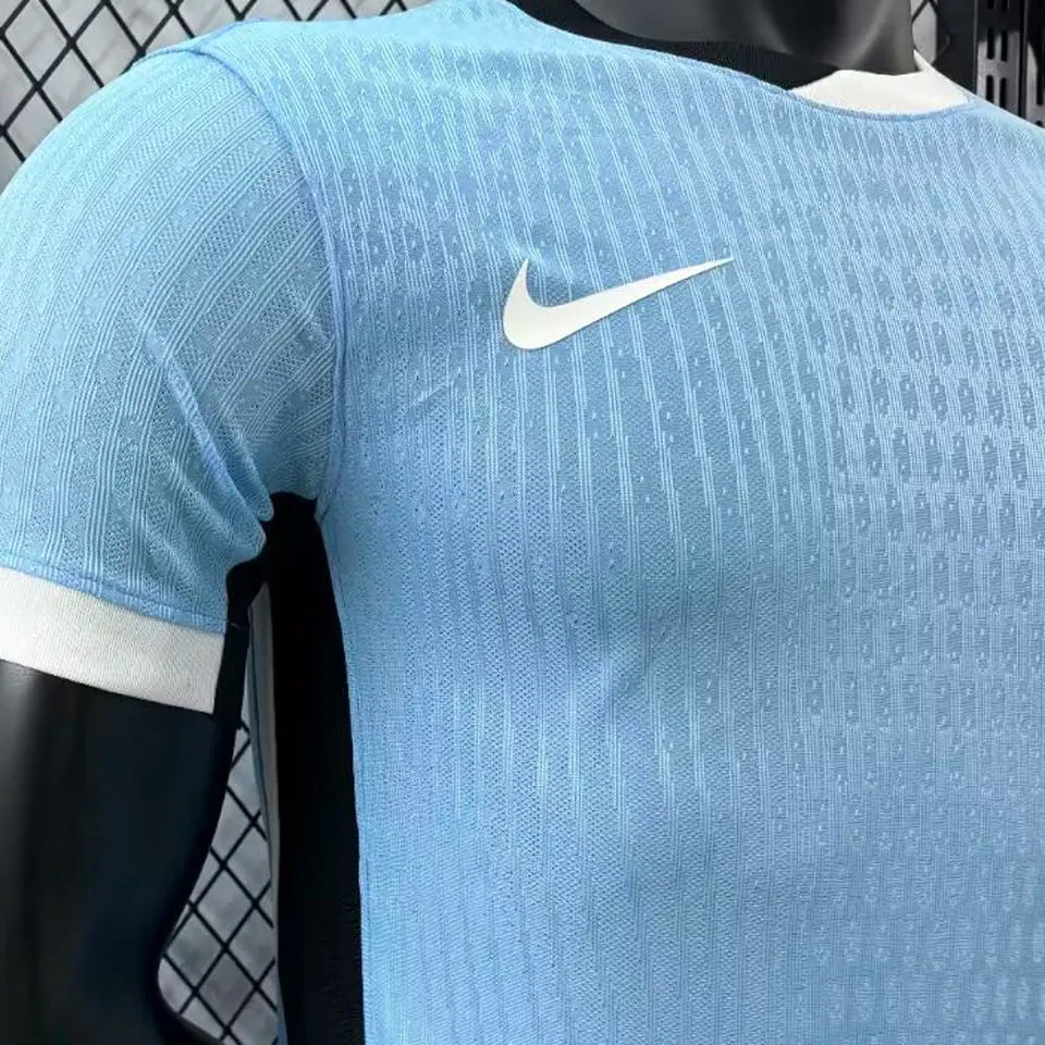 2024/25 Uruguay Home Blue Playe Version Jersey 乌拉圭 Detail 4