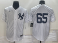 Men's New York Yankees Nestor Cortes Jr. #65 White Replica Player Name Jerseys