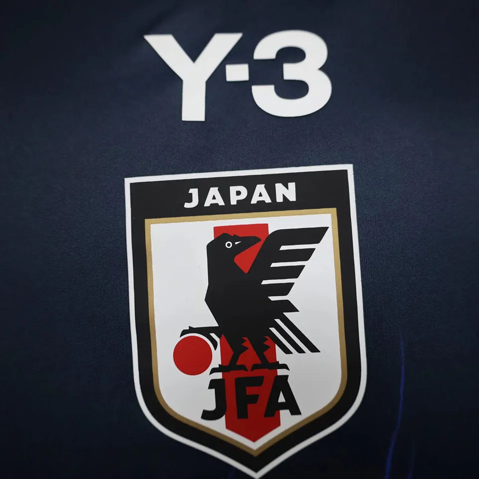 2024/25 Japan Home Y-3 Blue Player Version Jersey Detail 2