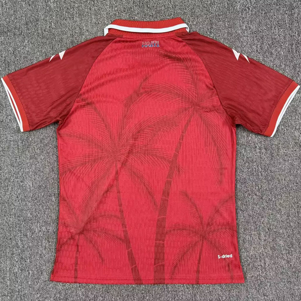 2026/27 Haiti Third Red Player Version Soccer Jersey 海地 Item NO.: 2153928 Detail 2