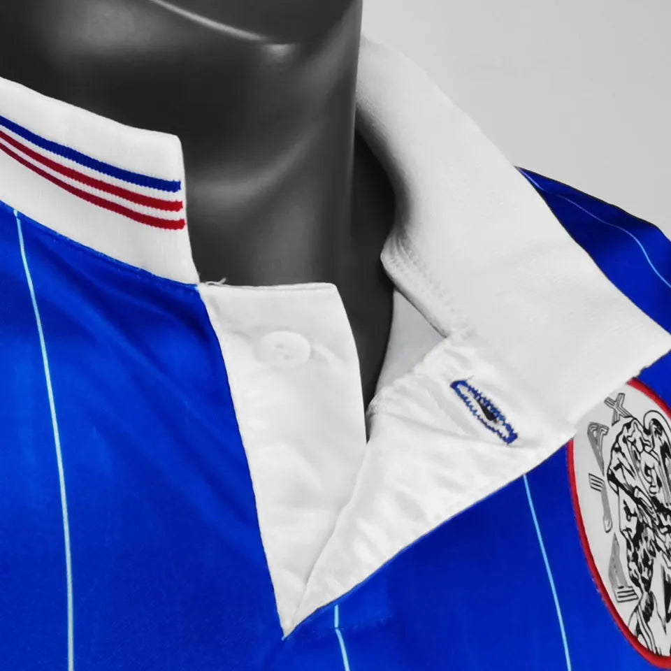 1989/90 AA Away Retro Soccer Jersey Detail 2
