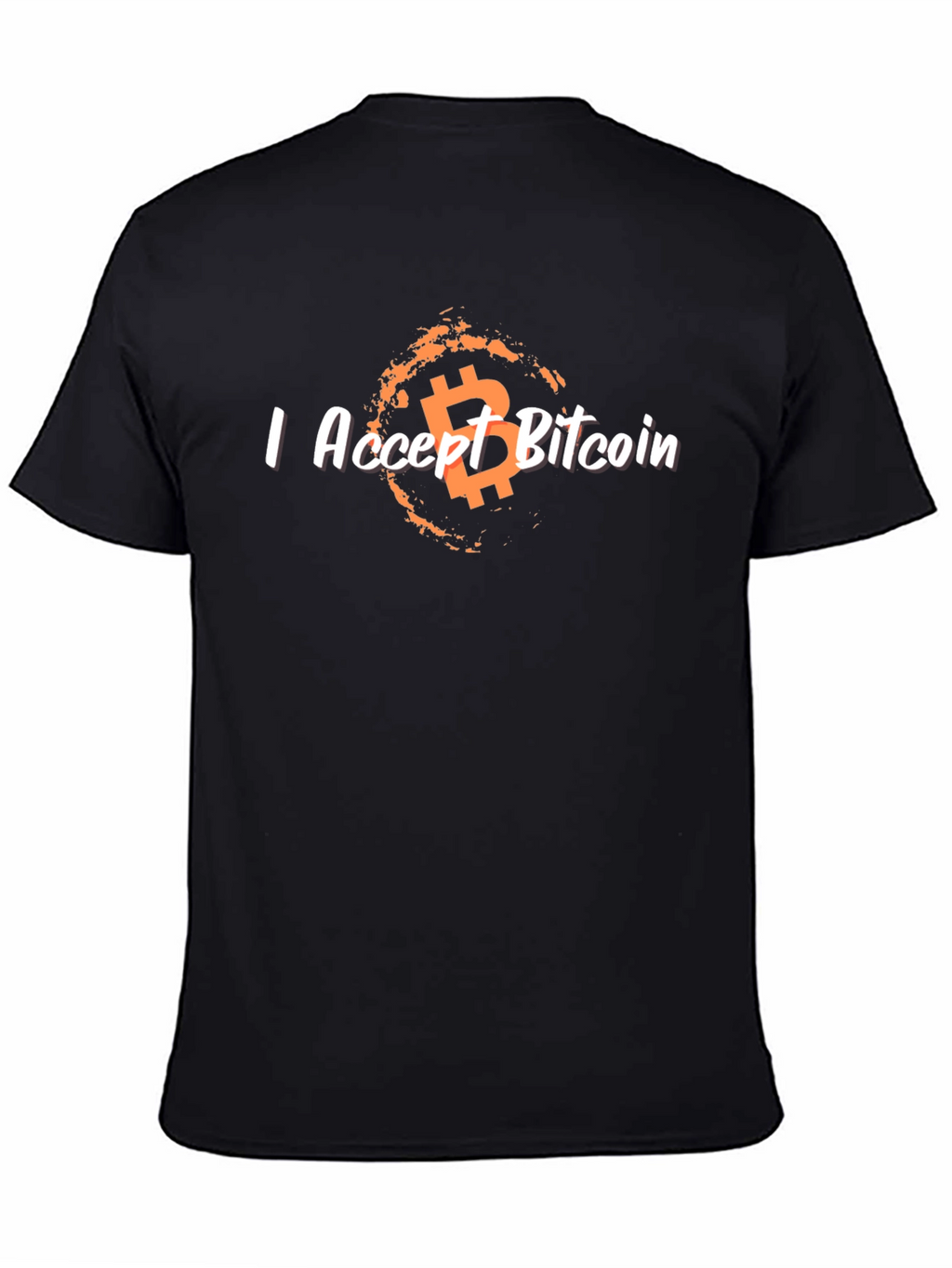 I Accept Bitcoin T-Shirt Crypto Currency Tee