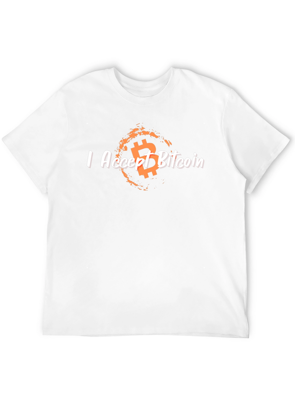 I Accept Bitcoin T-Shirt Crypto Currency Tee