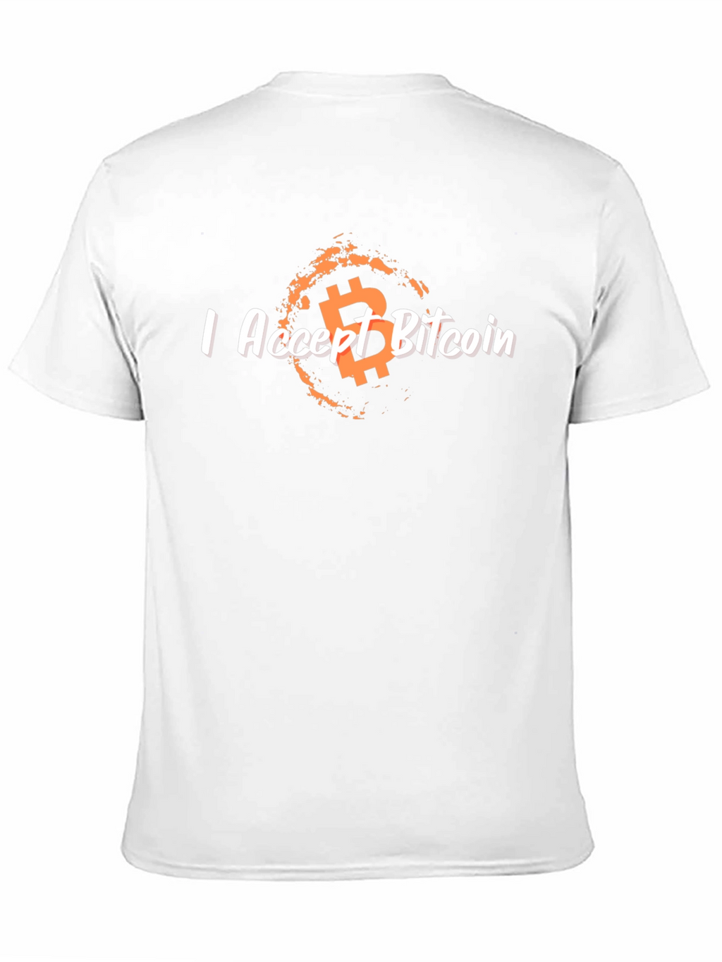 I Accept Bitcoin T-Shirt Crypto Currency Tee