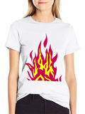 Flaming Hot Graphic T-Shirt