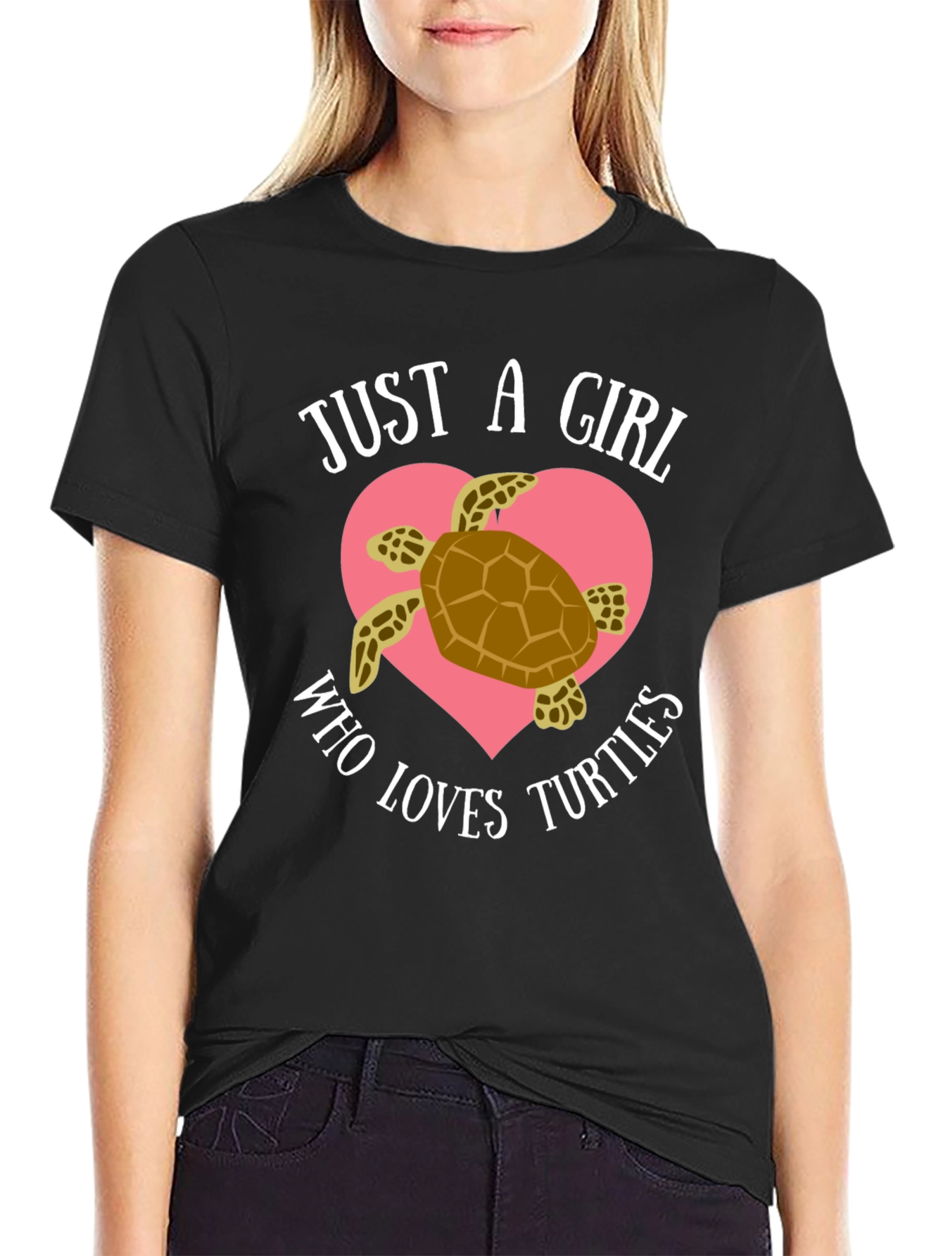 Just A Girl Who Loves Turtles T-Shirt