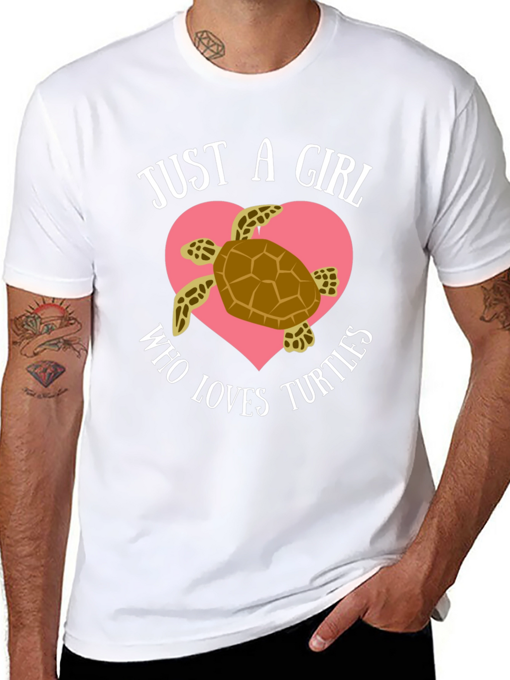 Just A Girl Who Loves Turtles T-Shirt