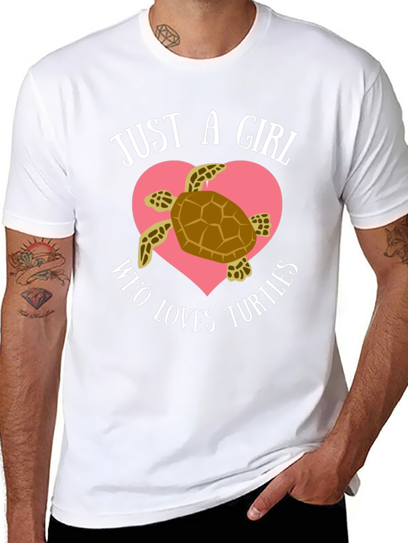 Just A Girl Who Loves Turtles T-Shirt