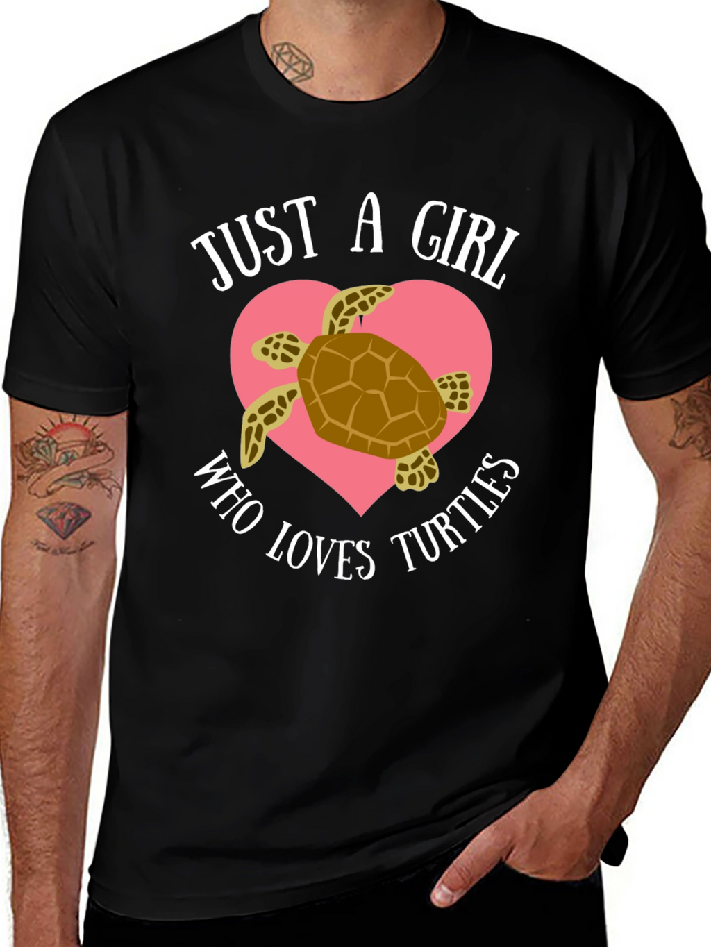 Just A Girl Who Loves Turtles T-Shirt