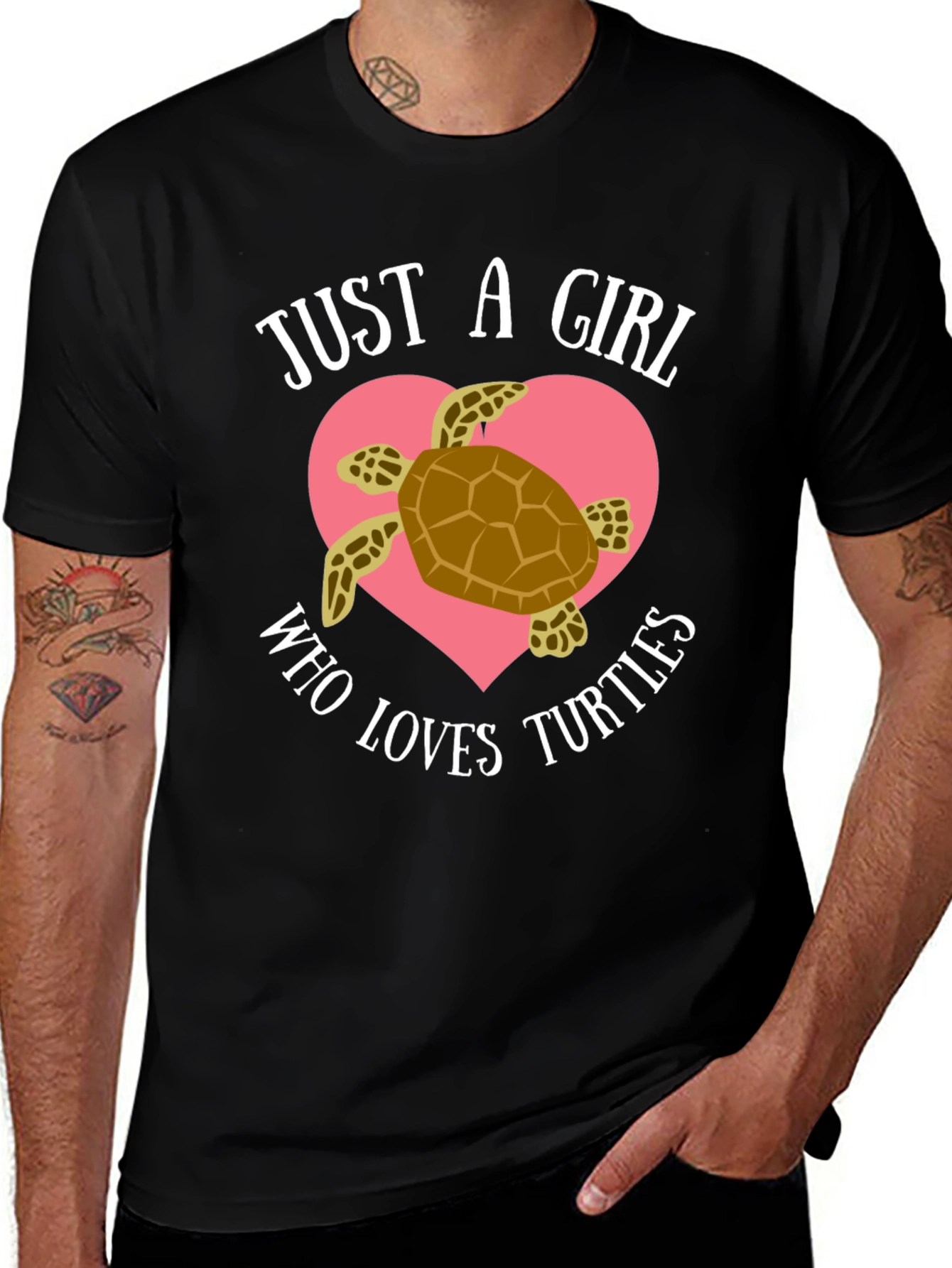 Just A Girl Who Loves Turtles T-Shirt