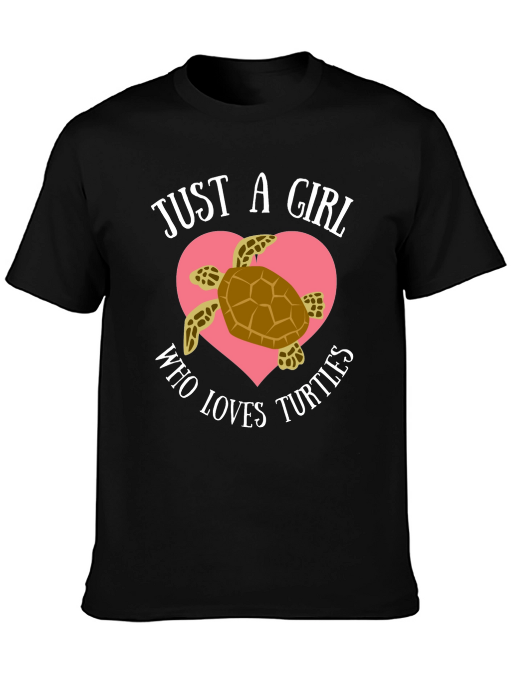 Just A Girl Who Loves Turtles T-Shirt