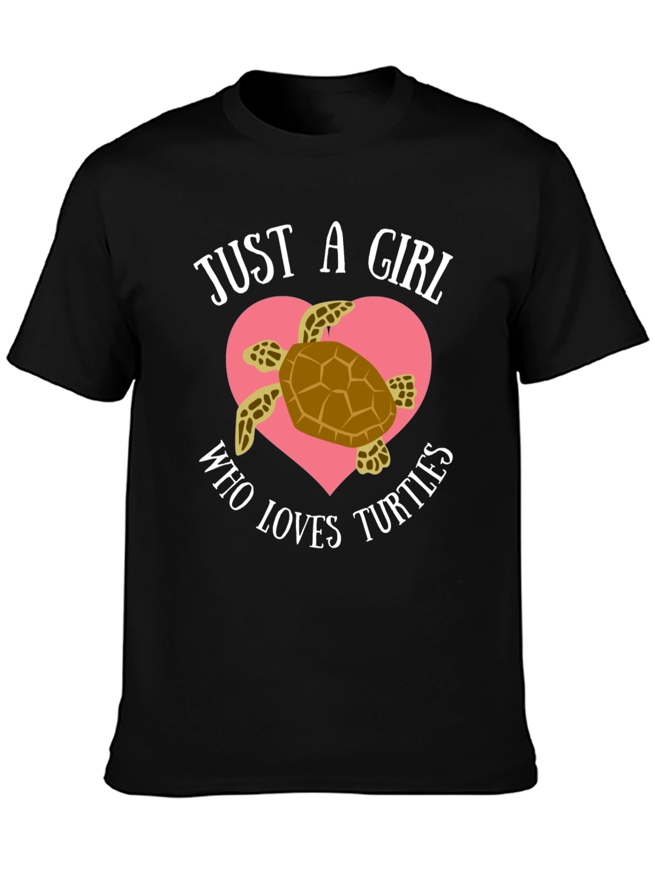 Just A Girl Who Loves Turtles T-Shirt