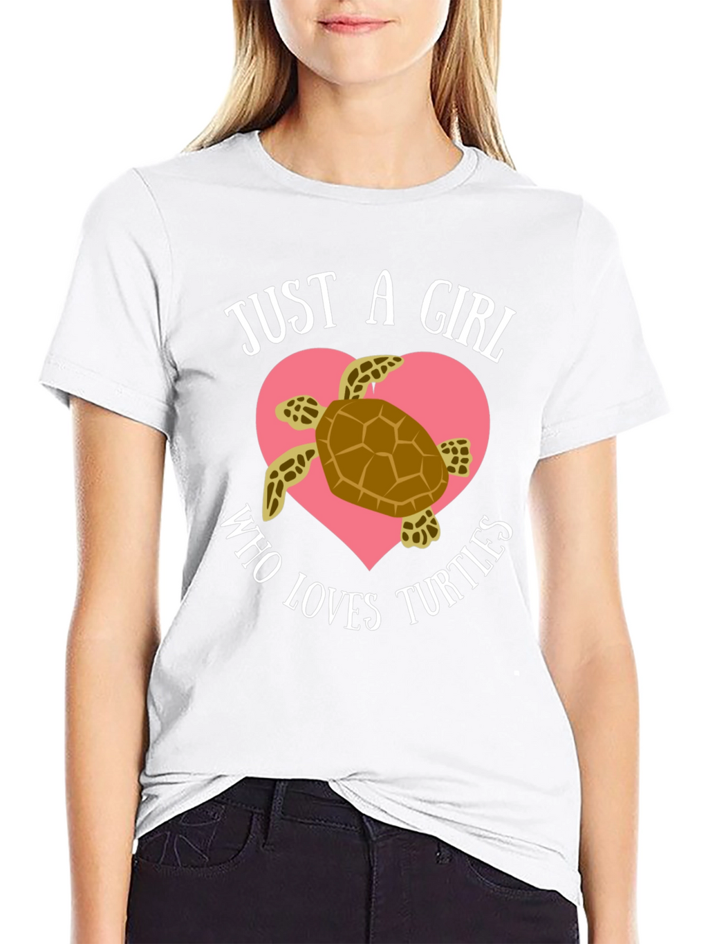Just A Girl Who Loves Turtles T-Shirt