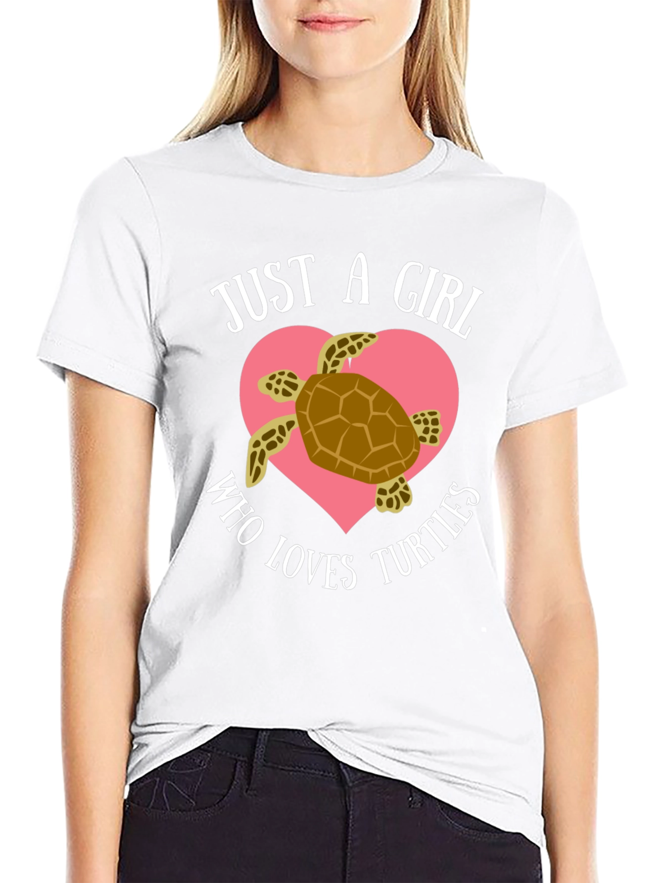 Just A Girl Who Loves Turtles T-Shirt