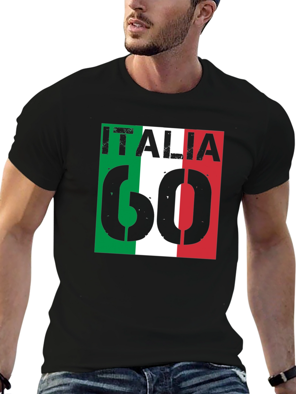 Italia 60 T-Shirt - Italian Flag Design