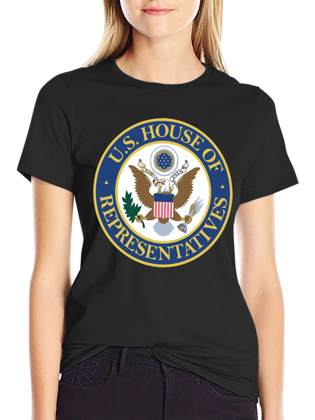 U.S. House of Representatives Black T-Shirt