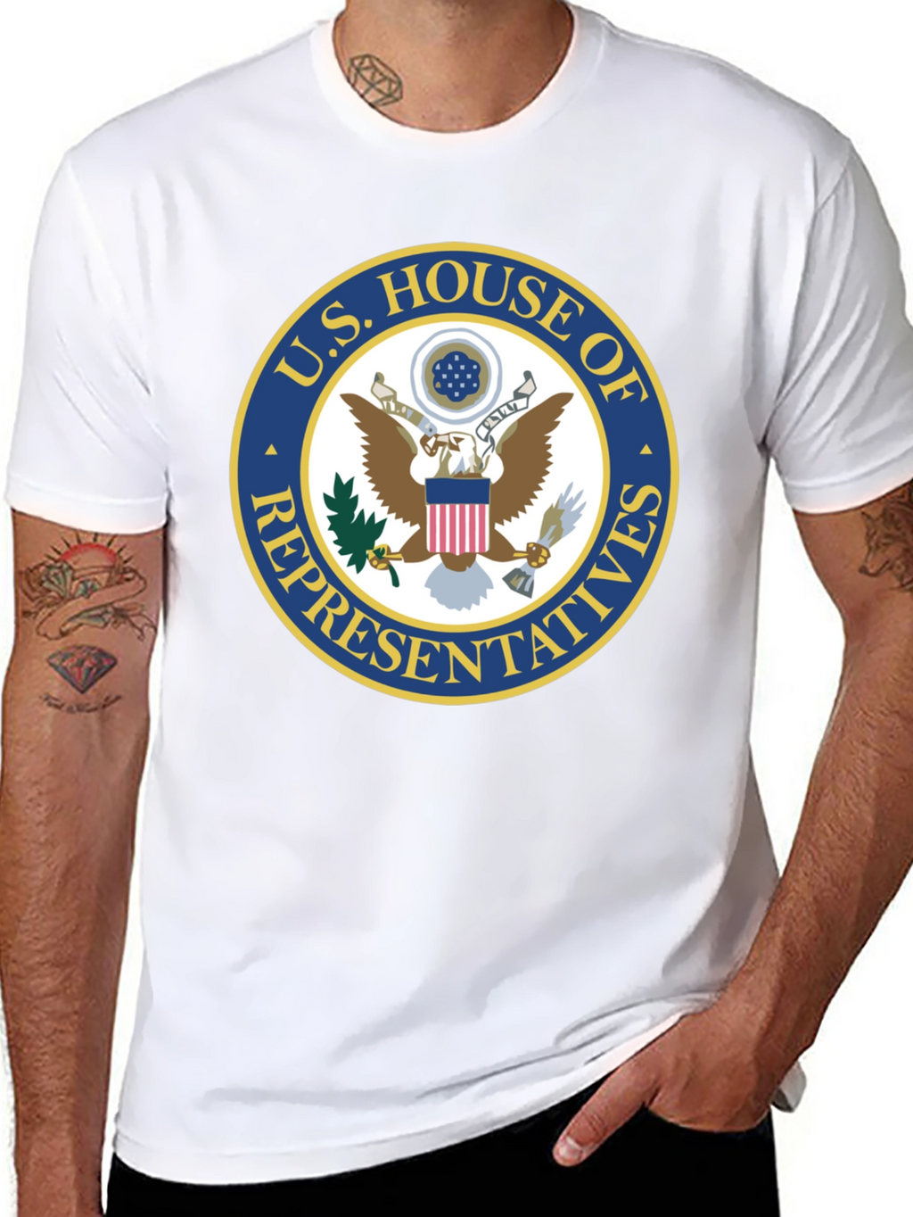 U.S. House of Representatives Black T-Shirt