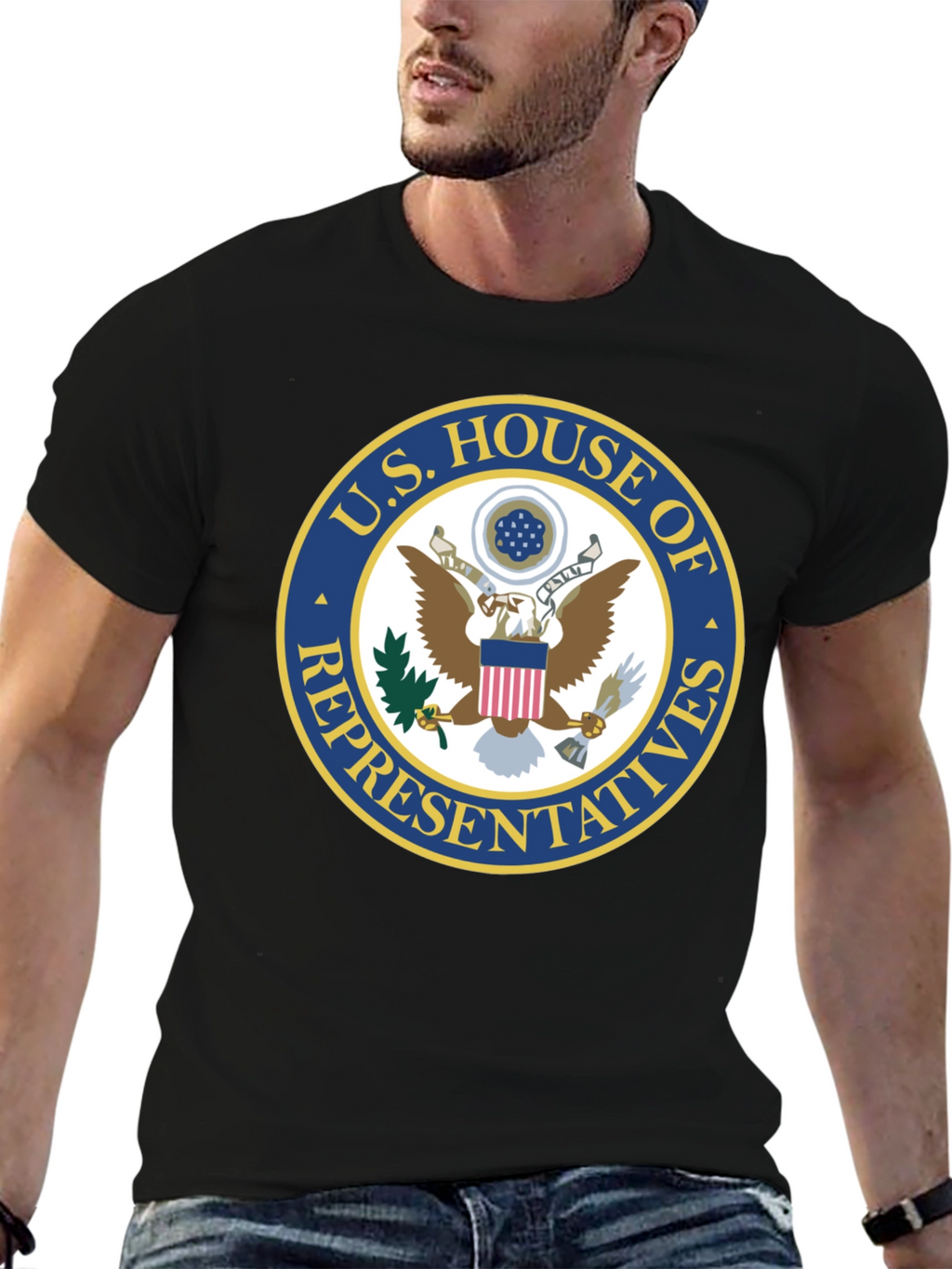 U.S. House of Representatives Black T-Shirt