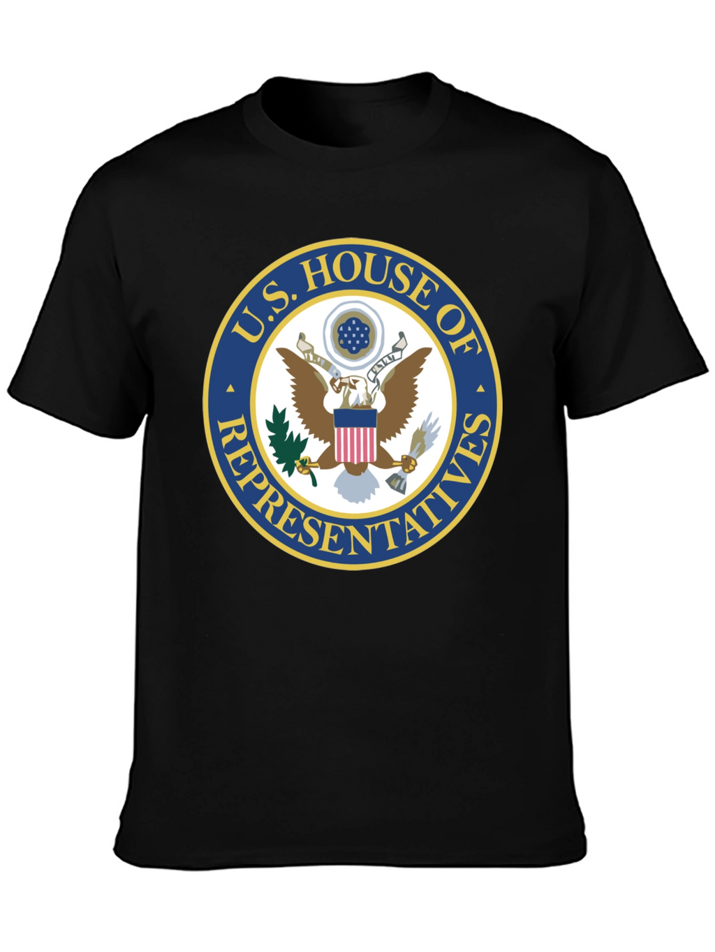 U.S. House of Representatives Black T-Shirt