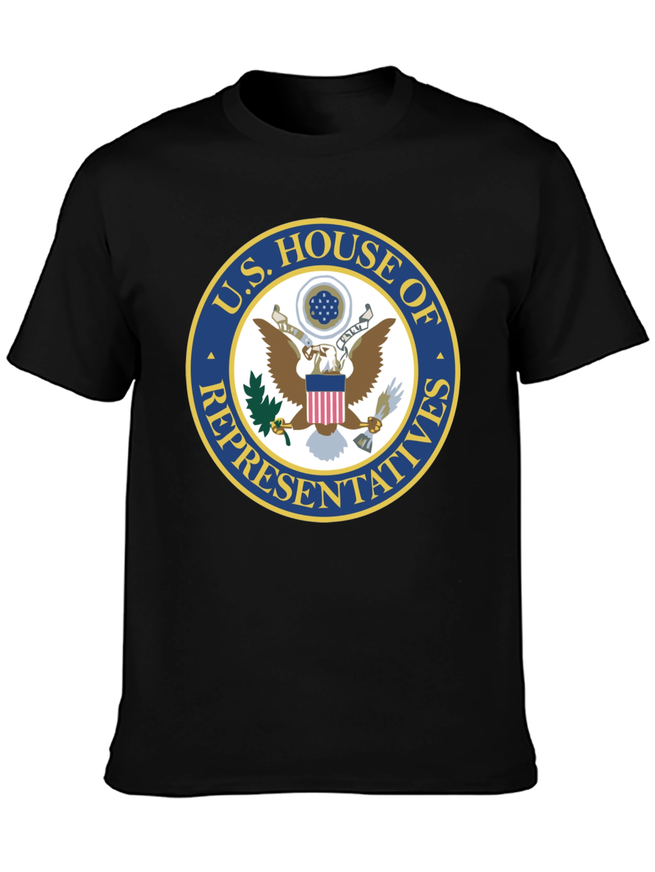 U.S. House of Representatives Black T-Shirt