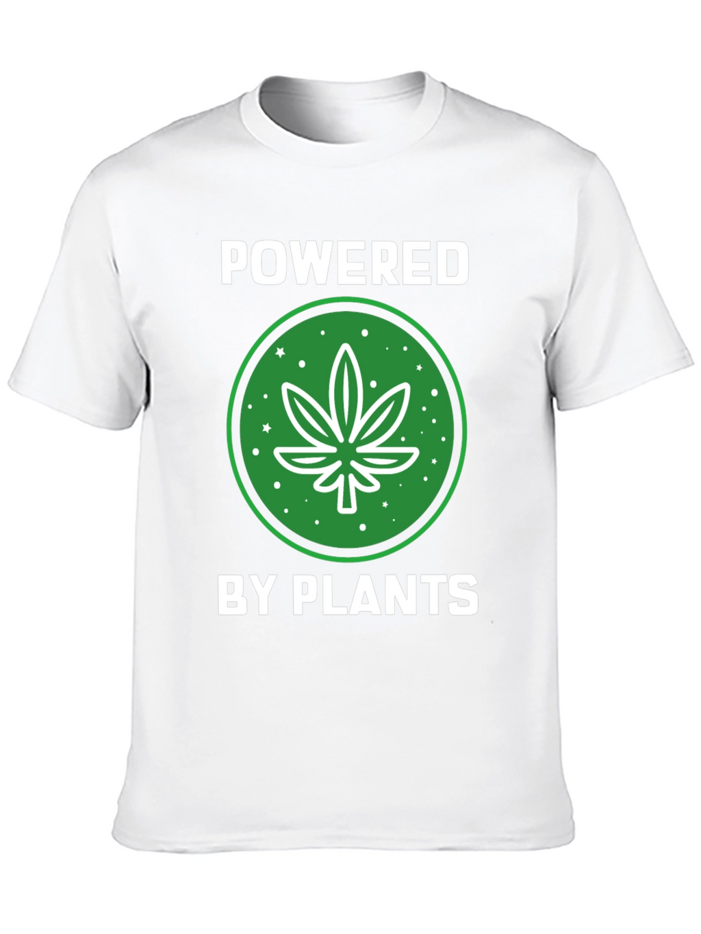 Powered by Plants Graphic Tee - Black