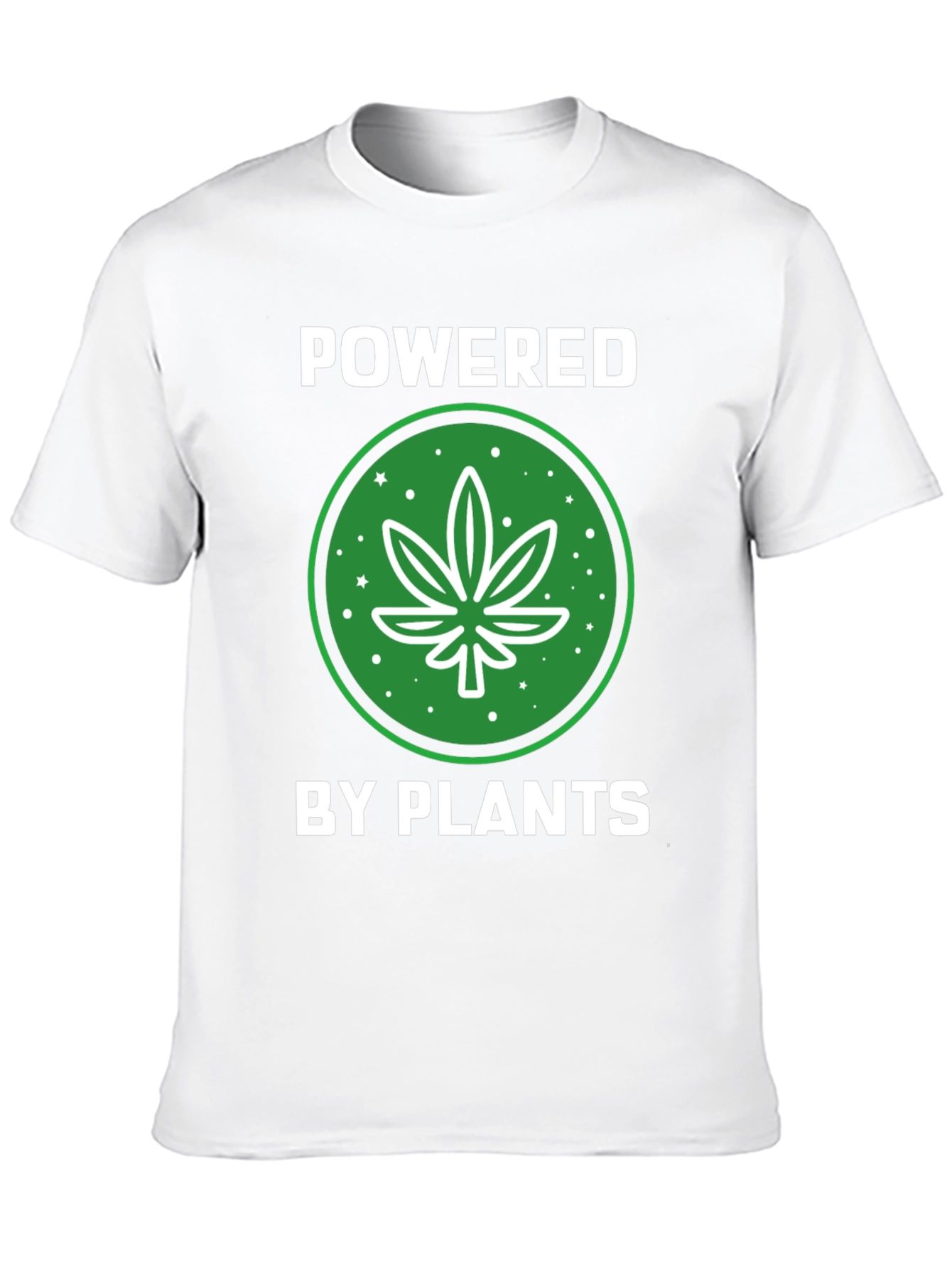 Powered by Plants Graphic Tee - Black
