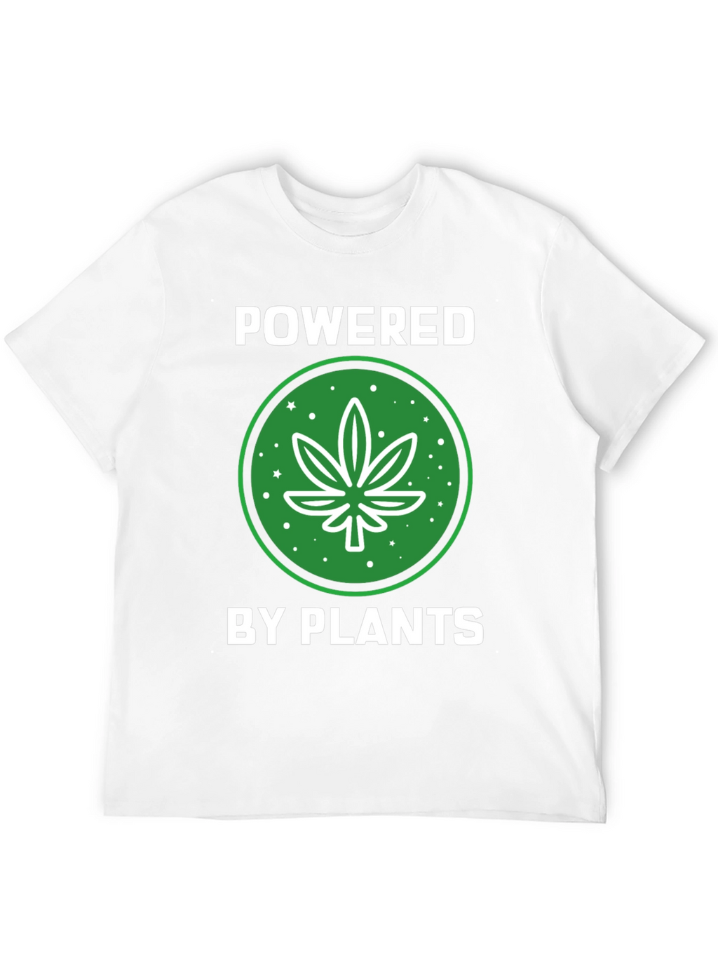 Powered by Plants Graphic Tee - Black
