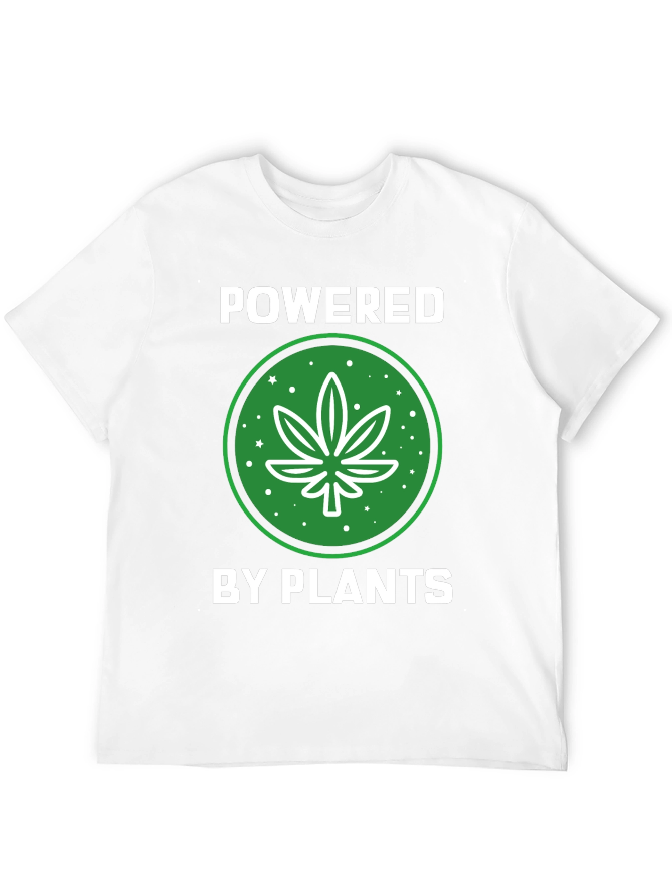 Powered by Plants Graphic Tee - Black