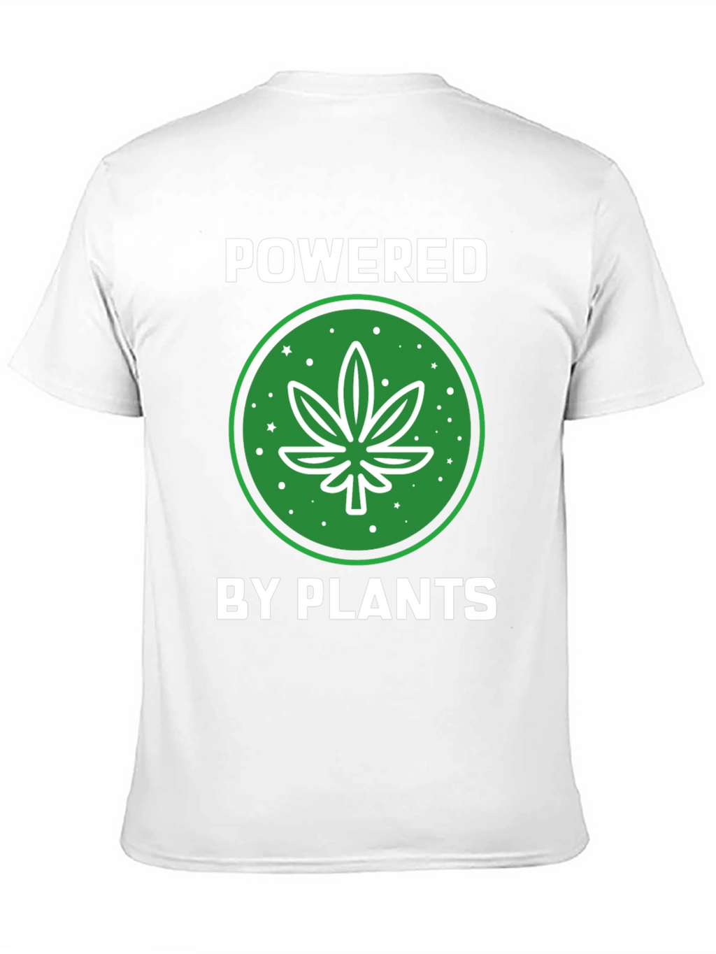 Powered by Plants Graphic Tee - Black