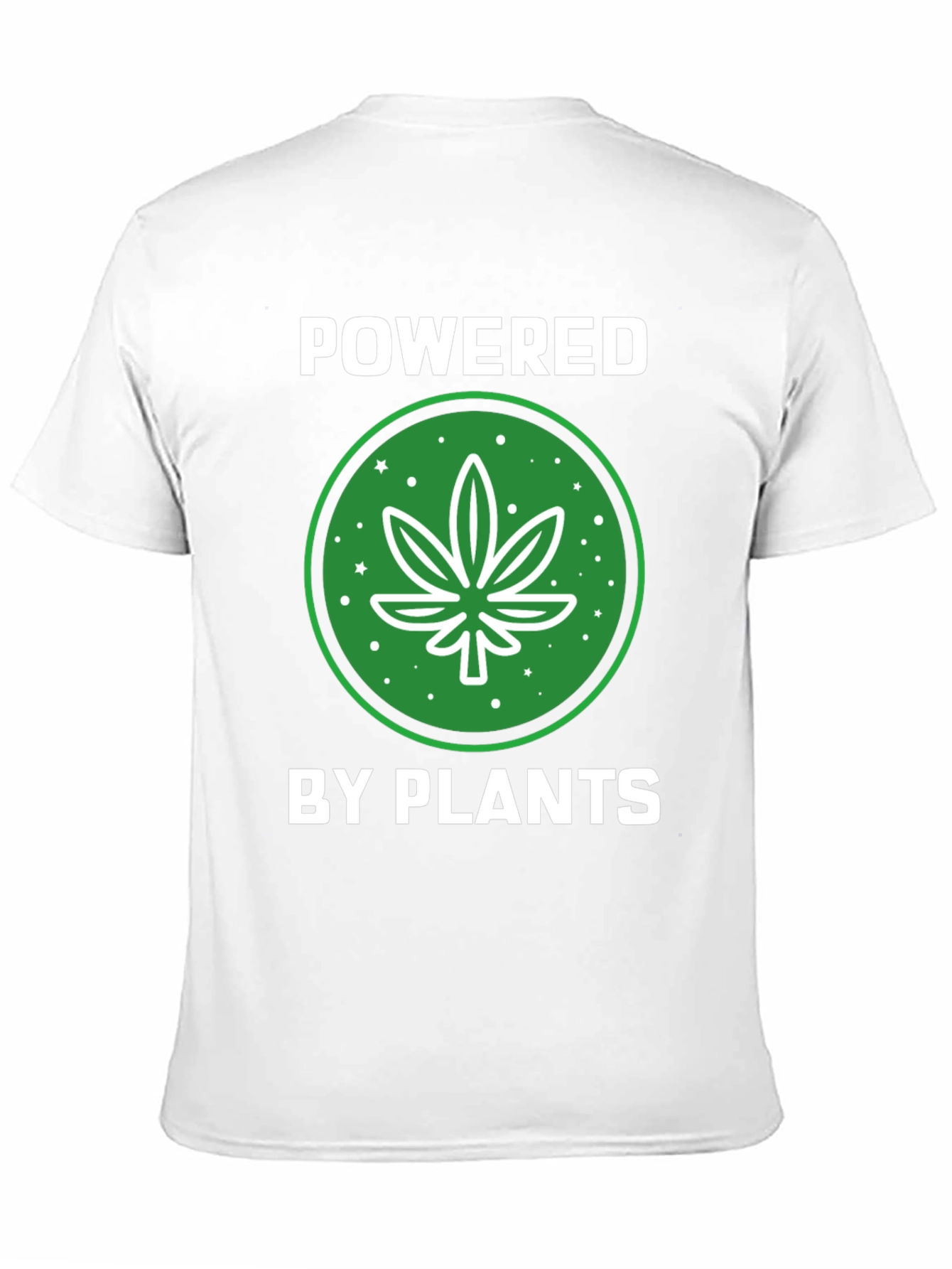 Powered by Plants Graphic Tee - Black
