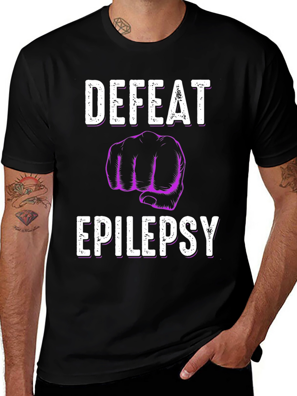 Defeat Epilepsy T-Shirt Awareness Tee