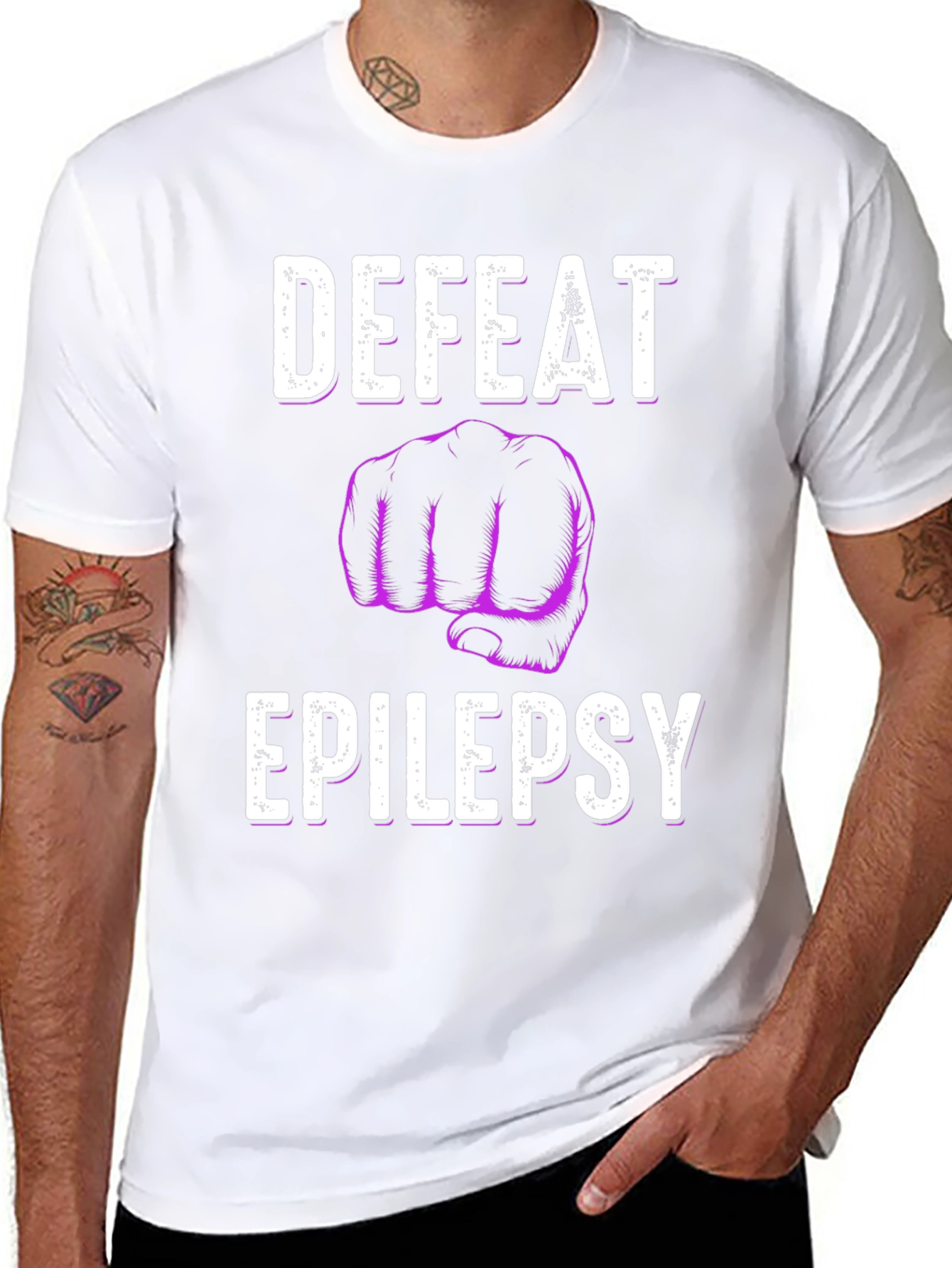 Defeat Epilepsy T-Shirt Awareness Tee