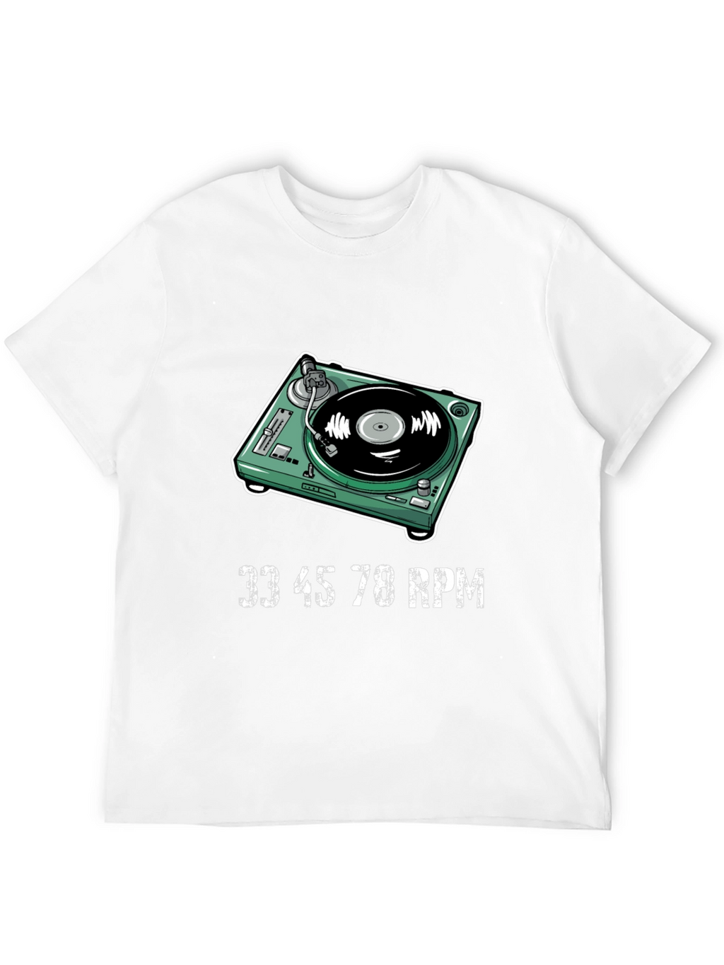 Turntable T-Shirt - DJ Music Lover Tee
