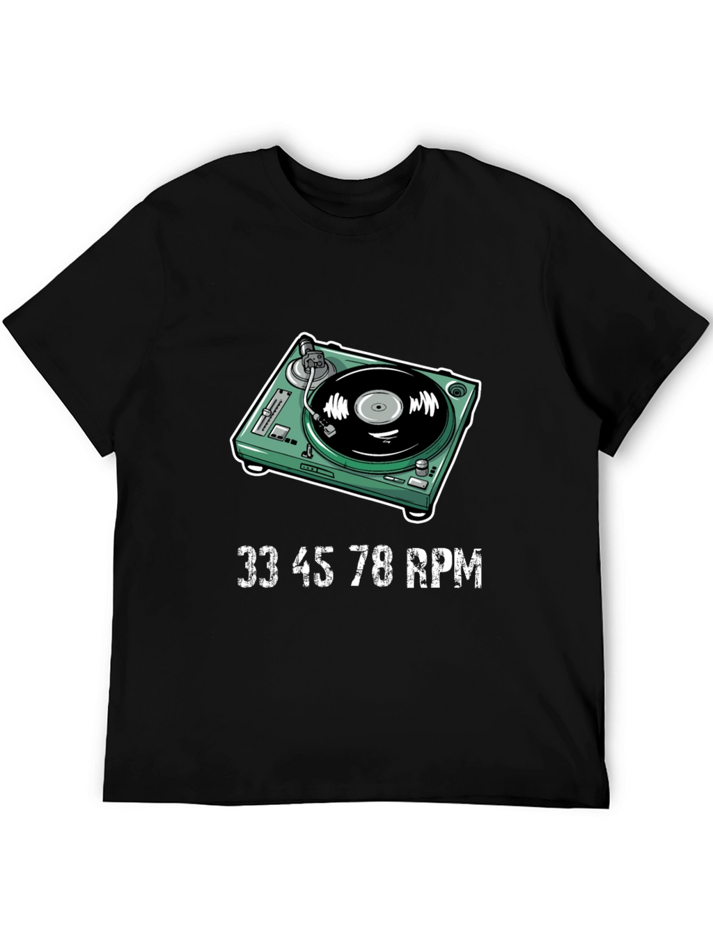 Turntable T-Shirt - DJ Music Lover Tee