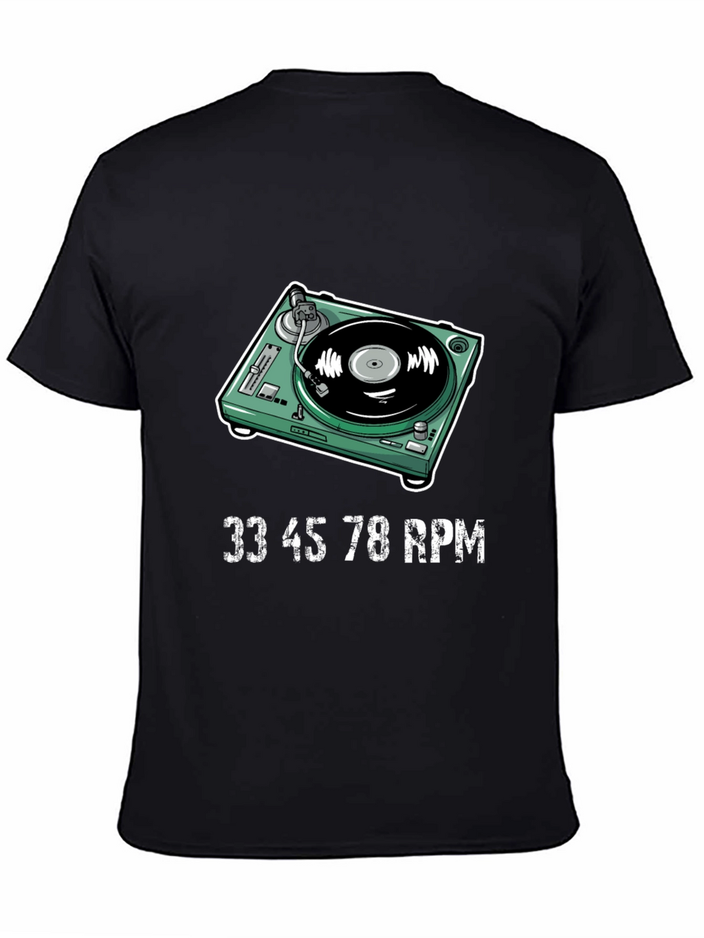 Turntable T-Shirt - DJ Music Lover Tee