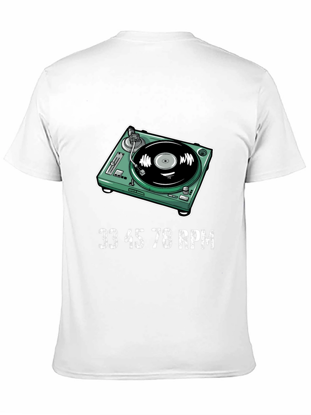 Turntable T-Shirt - DJ Music Lover Tee