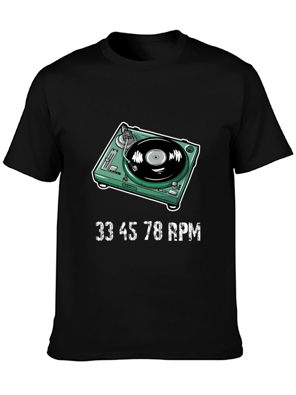 Turntable T-Shirt - DJ Music Lover Tee