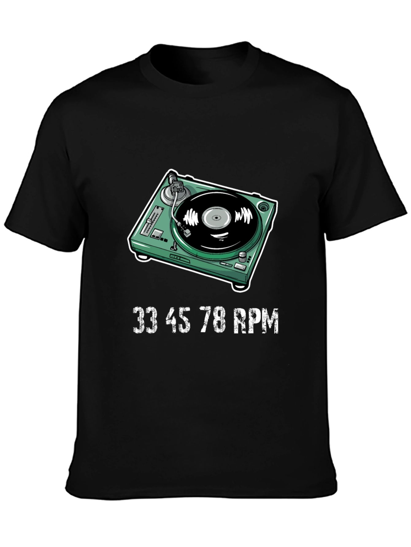 Turntable T-Shirt - DJ Music Lover Tee