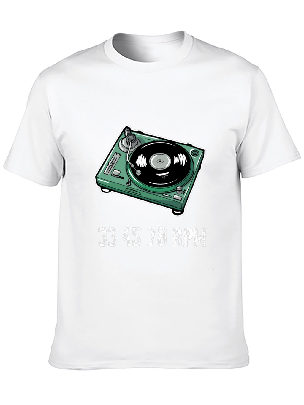Turntable T-Shirt - DJ Music Lover Tee