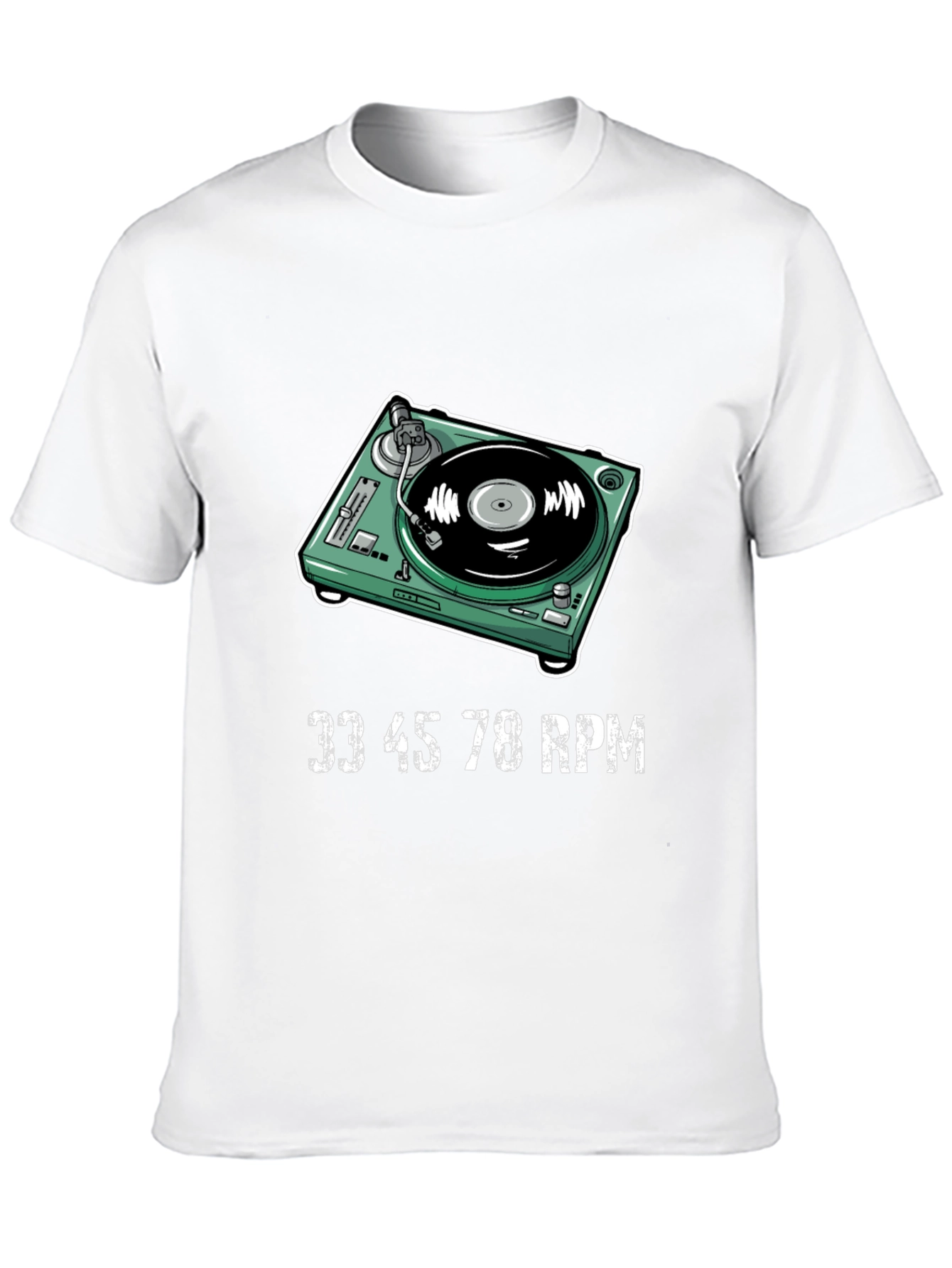 Turntable T-Shirt - DJ Music Lover Tee