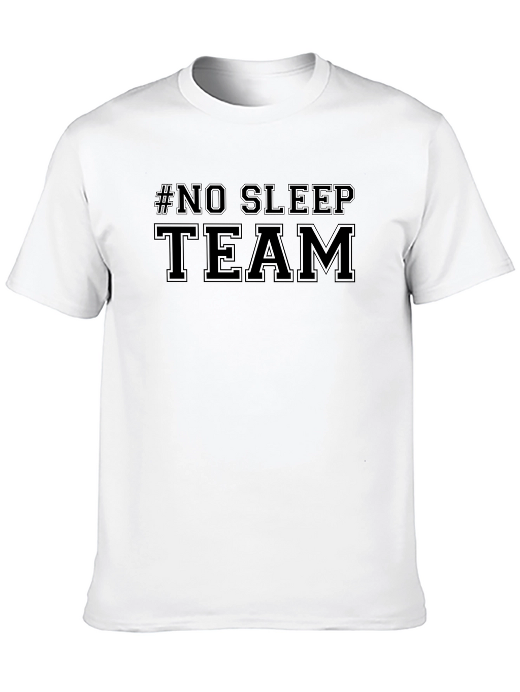 No Sleep Team Black T-Shirt