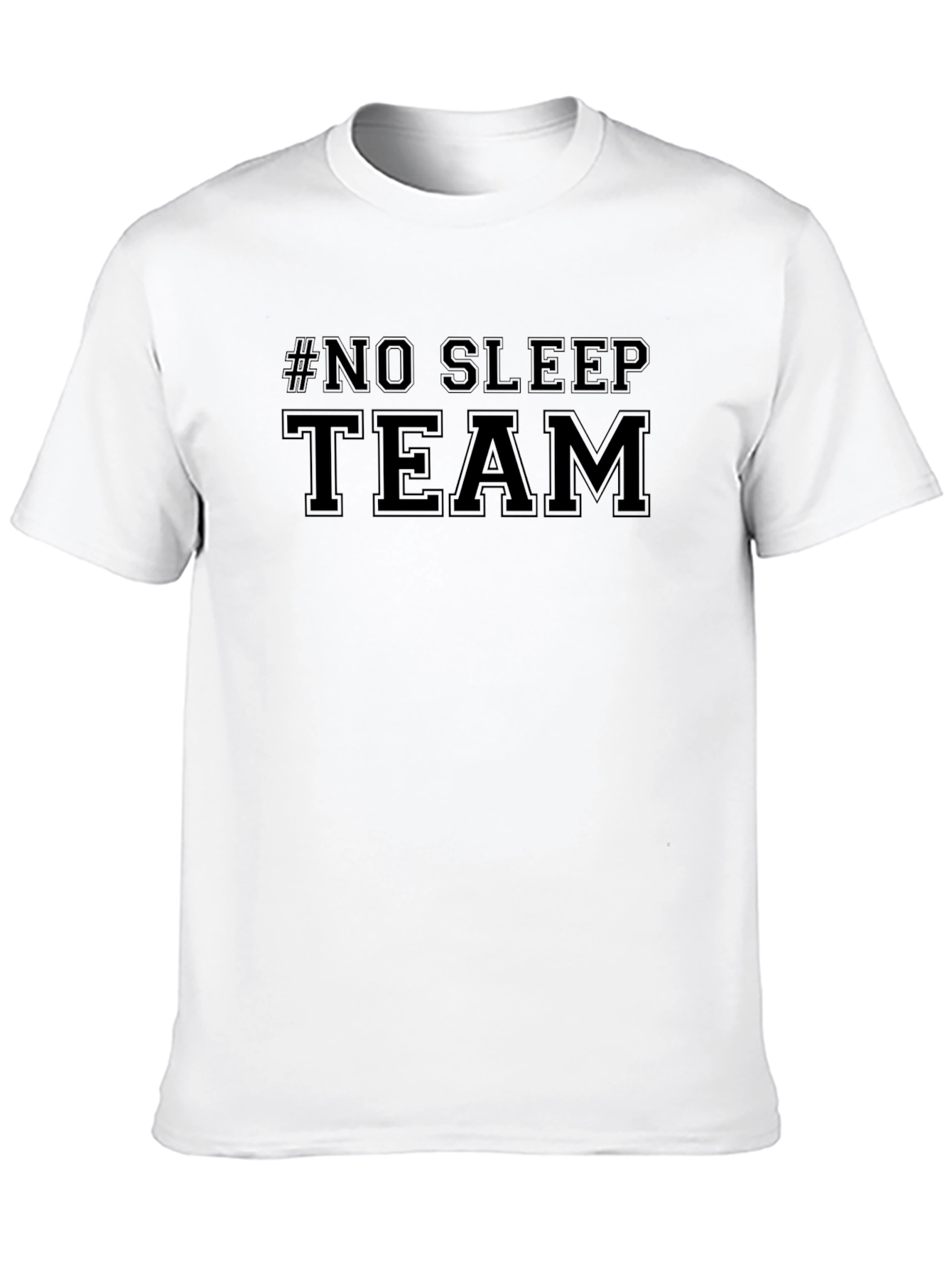 No Sleep Team Black T-Shirt