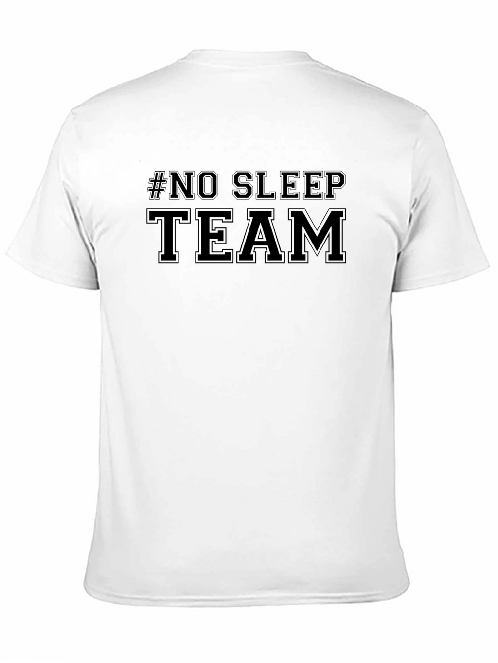 No Sleep Team Black T-Shirt