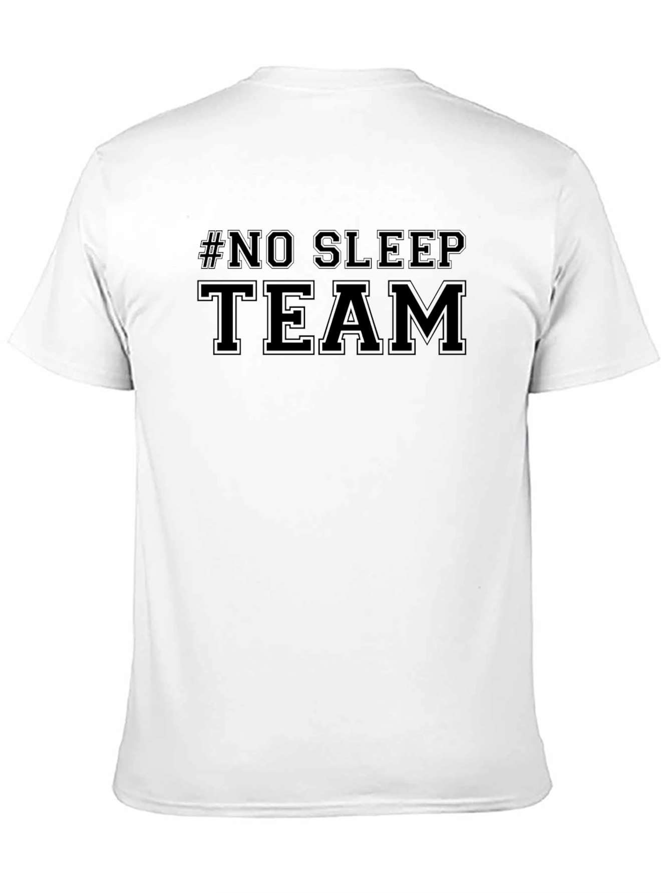 No Sleep Team Black T-Shirt