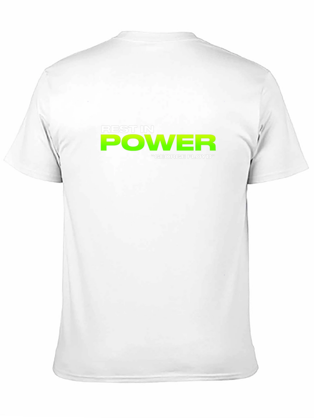Rest in Power George Floyd Black T-Shirt